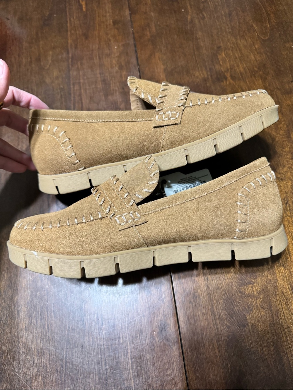 MIA Limited Edition Natalee Loafers – Tan Suede – Women’s 9
